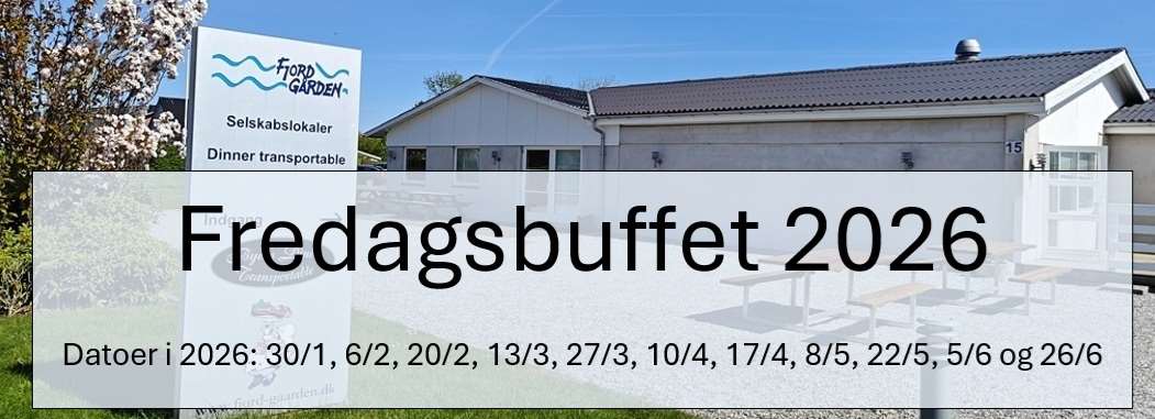 fredagsbuffet 2026