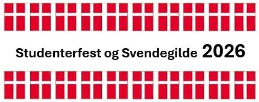studenterfest og svendegilde skilt til hjsi