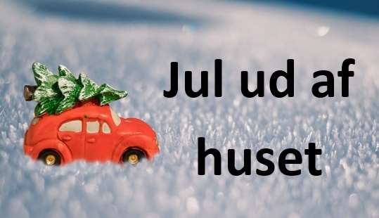 jul ud af huset banner til hj si